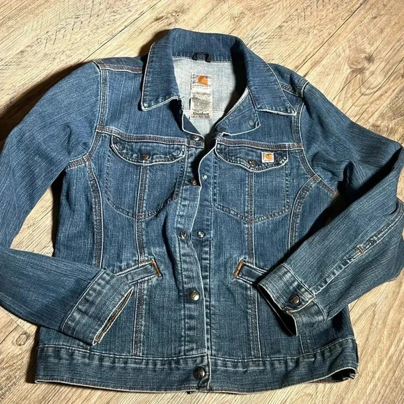 Carhartt Jackets & Blazers - Carhartt Woman's Denim Jean Jacket